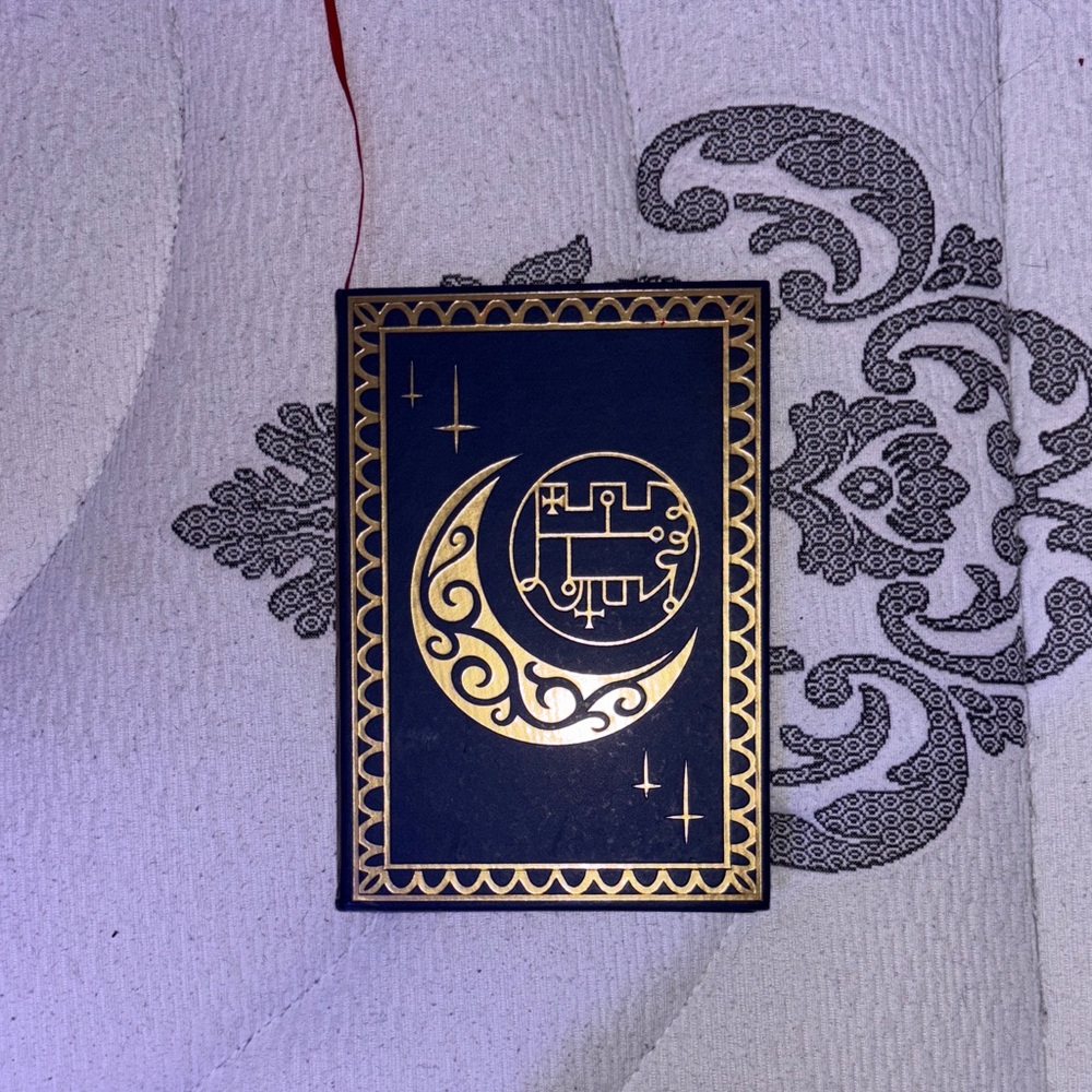 Navy and Gold Sketchbook
